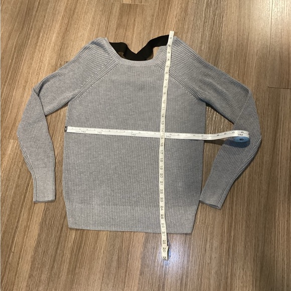 HALOGEN Grey Knit Long Sleeve Pullover Sweater – Women’s Size S – NWT - Picture 9 of 14